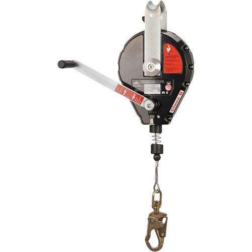 SRL-73303-60 Cable Self-Retracting Lifeline with Recovery, 60', Galvanized Steel, Swivel EastCoast Offshore Supplies