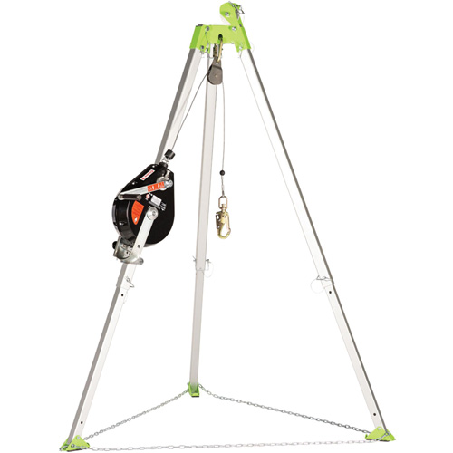 SRL-73303-96 Cable Self-Retracting Lifeline with Recovery, 96', Galvanized Steel, Swivel EastCoast Offshore Supplies