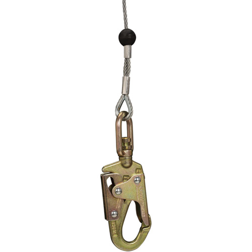 SRL-73303-96 Cable Self-Retracting Lifeline with Recovery, 96', Galvanized Steel, Swivel EastCoast Offshore Supplies