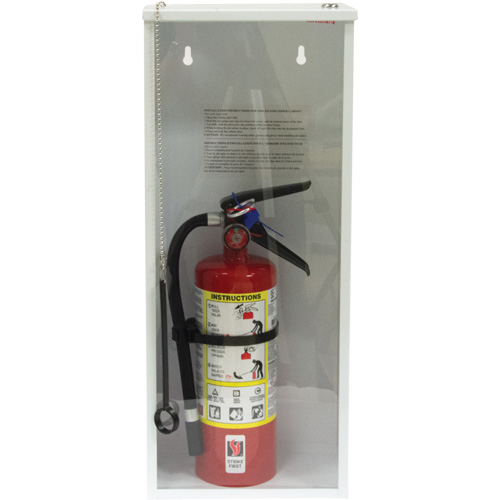 Light-Duty Fire Extinguisher Cabinet, 10" W x 24" H x 6" D EastCoast Offshore Supplies