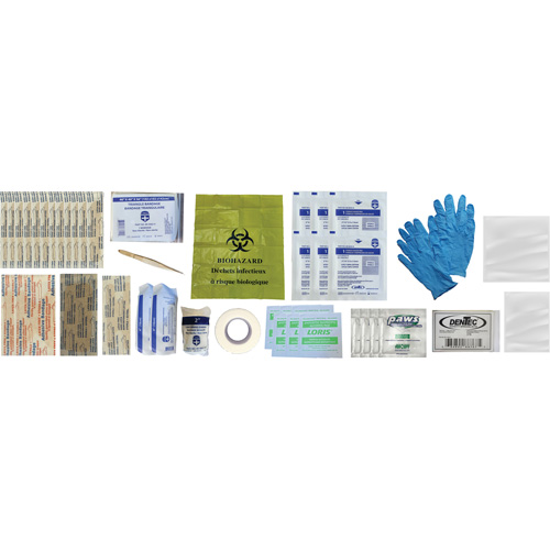 Trousse de premiers soins Shield, R&eacute;pond ou surpasse la norme CSA Z1220-24 type 1 individuelle, Personnel (1 travailleur) EastCoast Offshore Supplies