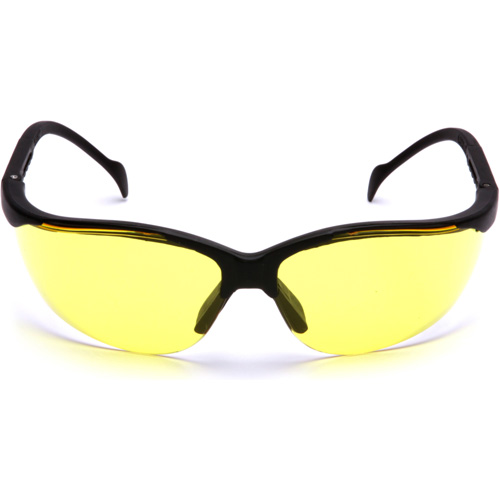 Lunettes de s&eacute;curit&eacute; &agrave; demi-monture Venture II, Lentille Ambr&eacute;e, ANSI Z87+/MCEPS GL-PD 10-12/R&eacute;pond ou surpasse la norme CSA Z94.3 EastCoast Offshore Supplies