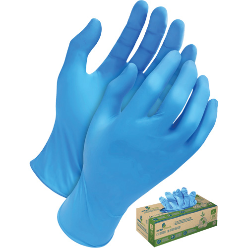 Tri-Polymer Disposable Gloves, Small, Polyethylene, 5-mil, Powder-Free, Blue EastCoast Offshore Supplies