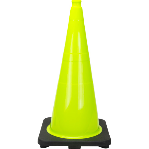 Premium Traffic Cone, 28", Lime Green EastCoast Offshore Supplies