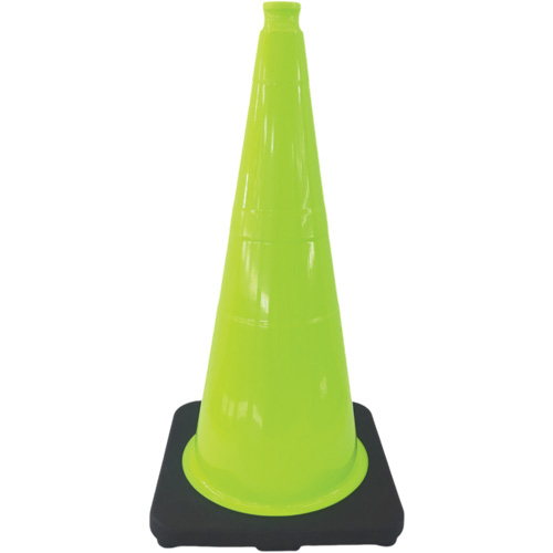 C&ocirc;ne de signalisation de premi&egrave;re qualit&eacute;, 18", Vert lime EastCoast Offshore Supplies