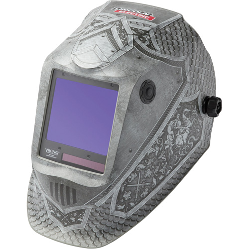 VIKING 3350 Medieval&reg; Welding Helmet, 3.74" L x 3.34" W View Area, 5 - 13 Shade Range EastCoast Offshore Supplies