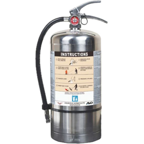 Fire Extinguisher for Lithium-ion Battery Fire Protection, AVD, 6 L Capacity EastCoast Offshore Supplies