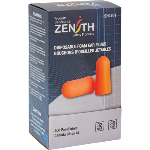 Foam Earplugs, Pair - Polybag EastCoast Offshore Supplies