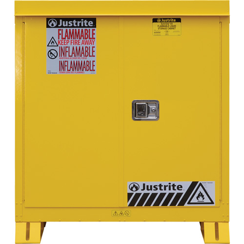 Outdoor Flammable Storage Cabinet, 30 gal., 2 Door, 43" W x 44" H x 18" D EastCoast Offshore Supplies