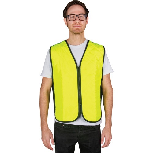 Veste refroidissante &agrave; &eacute;vaporation, Moyen, Jaune lime haute visibilit&eacute; EastCoast Offshore Supplies