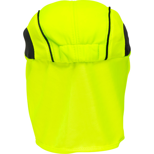 Cooling Hat with Neck Shade, Hi-Vis Lime EastCoast Offshore Supplies
