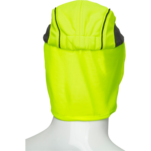 Cooling Hat with Neck Shade, Hi-Vis Lime EastCoast Offshore Supplies