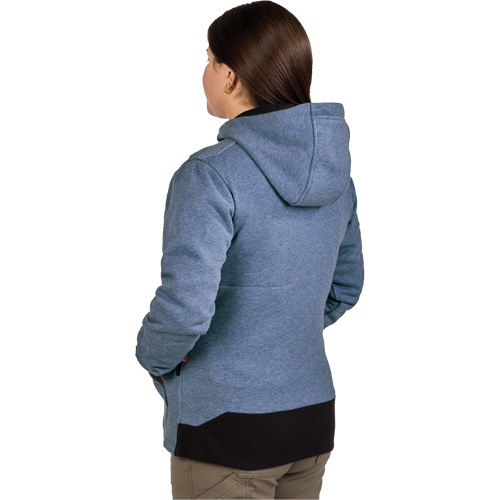 M12 Heated Hoodie with Battery, Women's, Medium, Blue, Poly-Cotton EastCoast Offshore Supplies