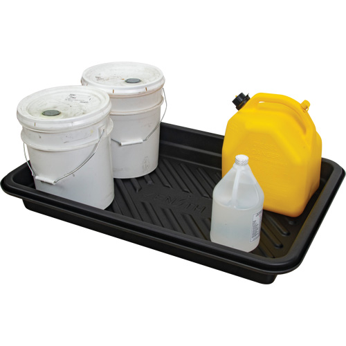 Spill Tray, 24" L x 36" W x 4.5" H, 18 US gal. Spill Capacity EastCoast Offshore Supplies