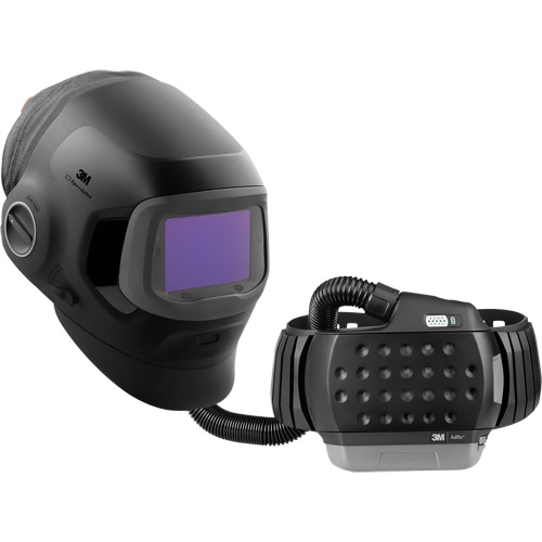 Casque de soudage Speedglas G5-03 Pro-Air avec syst&egrave;me de respirateur d'&eacute;puration d'air propuls&eacute; Adflo — filtre autoassombrissant TW, Masque de soudage, Pile Lithium-ion EastCoast Offshore Supplies