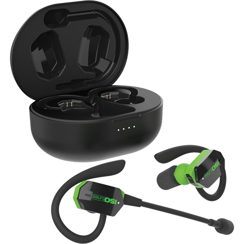 Black & Green UltraComm Aware Bluetooth Earbuds EastCoast Offshore Supplies