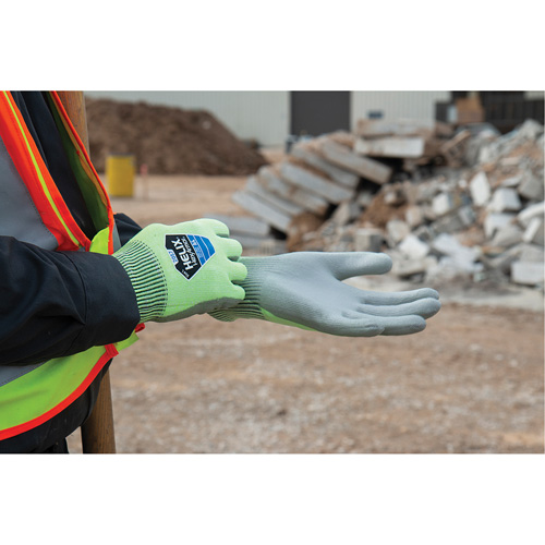Helix&reg; 2057 Abrasion- & Cut-Resistant Gloves, Size 6/X-Small, 13 Gauge, Polyurethane Coated, HPPE Shell, ASTM ANSI Level A4/EN 388 Level C EastCoast Offshore Supplies