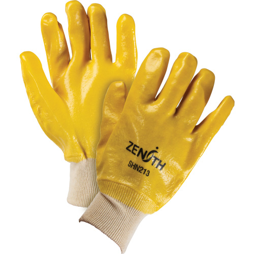 Gants &agrave; fini rugueux et r&eacute;sistants aux produits chimiques, Taille 9, 10" lo, PVC, Doublure en Interlock, 47-mil EastCoast Offshore Supplies