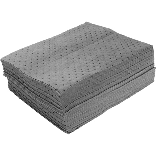 Bonded Sorbent Pads, Universal, 15" x 19", 8 gal. Absorbancy EastCoast Offshore Supplies