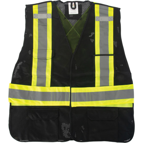 CSA Compliant Surveyor Vest, Black, Medium, Polyester EastCoast Offshore Supplies