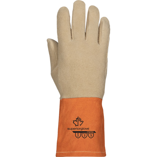 Gants de soudage TIG Endura 370DTIGL, Cuir fleur de daim, Taille T-petit EastCoast Offshore Supplies