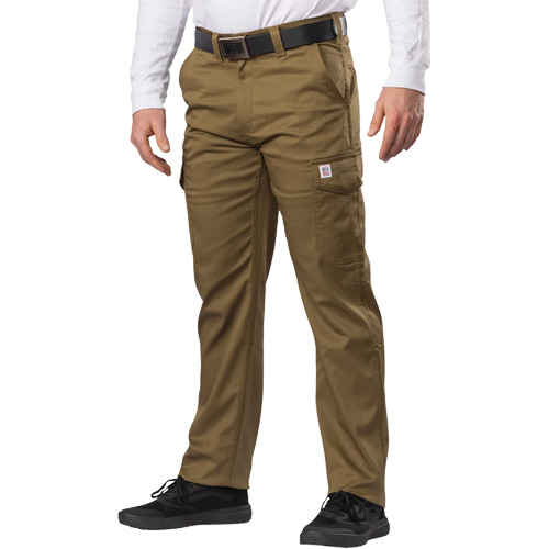 Big Flex Cargo Pants, Poly-Cotton/Spandex, Military Olive Green, Size 46, 30 Inseam EastCoast Offshore Supplies
