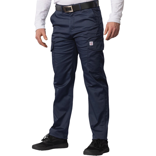 Pantalon cargo Big Flex, Poly-coton/Spandex, Bleu marin, Taille 48, Entrejambe 30 EastCoast Offshore Supplies
