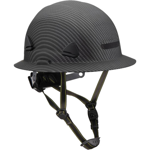Casque Fibre Metal de style escalade avec bordure compl&egrave;te, R&eacute;pond aux normes CSA type 2, Suspension Rochet, Non ventil&eacute; EastCoast Offshore Supplies