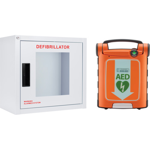 Powerheart&reg; G5 AED & Cabinet Kit, Automatic, Bilingual, Class 3 EastCoast Offshore Supplies