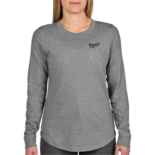 FREEFLEX Long-Sleeve Hybrid T-Shirt, Women's, X-Small, Grey EastCoast Offshore Supplies
