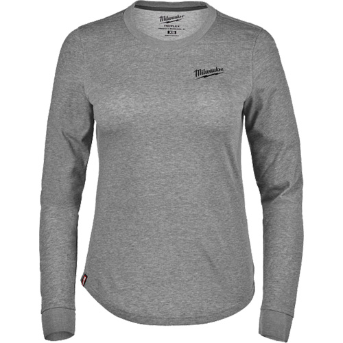 FREEFLEX Long-Sleeve Hybrid T-Shirt, Women's, X-Small, Grey EastCoast Offshore Supplies