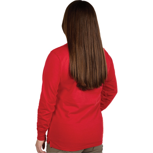 GRIDIRON Long Sleeve Logo T-Shirt, Women's, X-Small, Red EastCoast Offshore Supplies