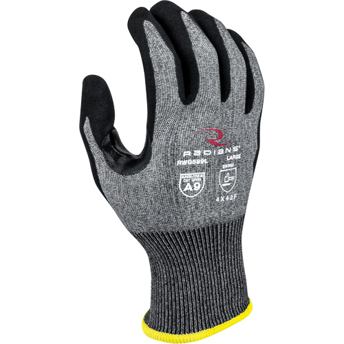 RWG589 Cut Protection Coated Gloves, Size X-Small, 18 Gauge, Foam Nitrile Coated, HPPE Shell, ASTM ANSI Level A9/EN 388 Level F EastCoast Offshore Supplies