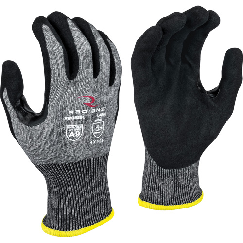 RWG589 Cut Protection Coated Gloves, Size X-Small, 18 Gauge, Foam Nitrile Coated, HPPE Shell, ASTM ANSI Level A9/EN 388 Level F EastCoast Offshore Supplies