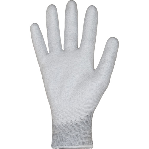 KnitActiv Electrostatic Dissipative Low-Linting White Gloves, 5, Polyurethane Coating, 13 Gauge, Nylon/Cotton Shell EastCoast Offshore Supplies