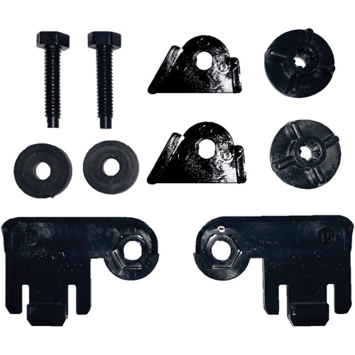 Jeu d'adaptateurs A5 noir pour casques &agrave; fentes EastCoast Offshore Supplies
