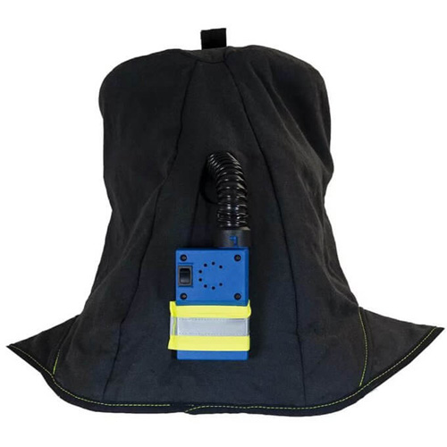 Cagoule de protection contre l'arc &eacute;lectrique TCG, Noir, 40 cal/cm², ANSI Z87.1/ASTM F1506/ASTM F1959/ASTM F2178/R&eacute;pond ou surpasse la norme CSA Z462/NFPA 70E, 4 Arc &eacute;lectrique EPI cat&eacute;gorie niveau EastCoast Offshore Supplies