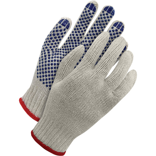 Gants en poly-coton Deny avec pois en PVC, Taille Moyen EastCoast Offshore Supplies