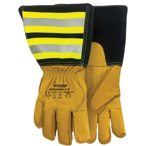 Gants r&eacute;sistants &agrave; l'eau Powerline, Cuir, Moyen EastCoast Offshore Supplies