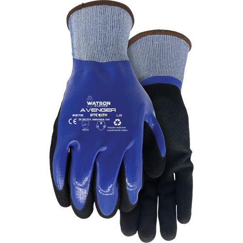 Gants Stealth Avenger 372, Petit, R&ecirc;vetement Nitrile, Calibre 15, Enveloppe en rPET EastCoast Offshore Supplies