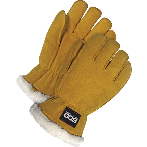 Driver's Gloves, X-Large, Split Deerskin Palm, Sherpa Inner Lining EastCoast Offshore Supplies