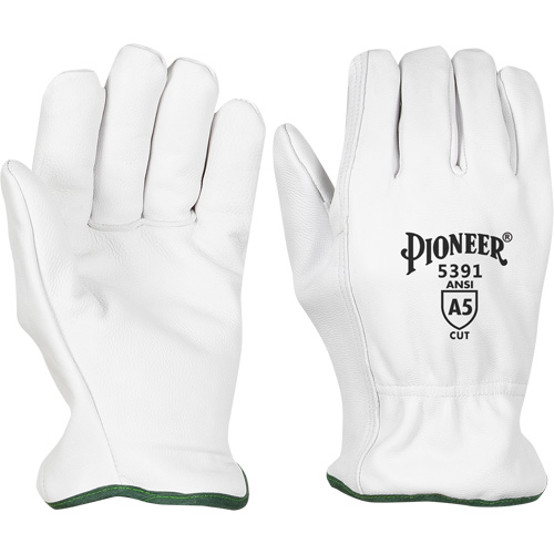 Gants pour conducteurs r&eacute;sistant aux coupures, Petit, Paume en Cuir fleur de ch&egrave;vre EastCoast Offshore Supplies