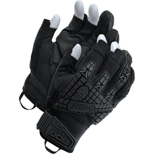 X-Site&reg; Impact Trigger Finger Gloves, Suede Palm, Size Small EastCoast Offshore Supplies