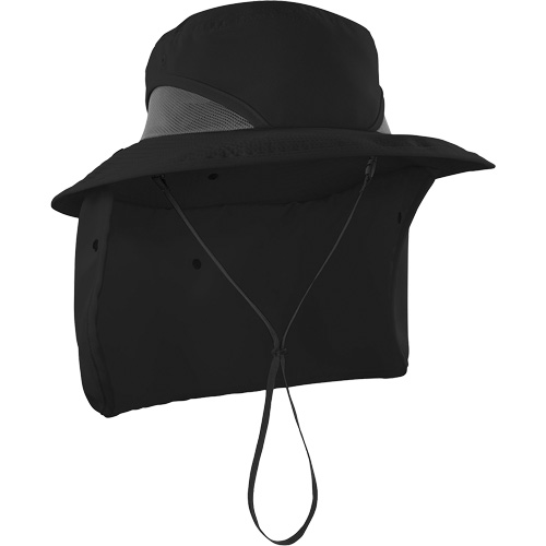 Chill-Its 8934 Ranger Hat with Neck Shade, Small/Medium, Black EastCoast Offshore Supplies