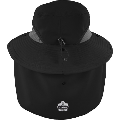 Chill-Its 8934 Ranger Hat with Neck Shade, Small/Medium, Black EastCoast Offshore Supplies