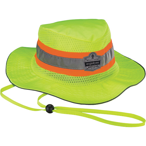 GloWear 8935 Ranger Sun Hat, Large/X-Large, High Visibility Lime-Yellow, Polyester EastCoast Offshore Supplies