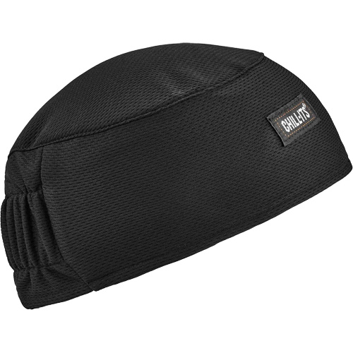 Chill-Its 6630 High-Performance Skull Cap with Terry Cloth Sweatband, Black EastCoast Offshore Supplies