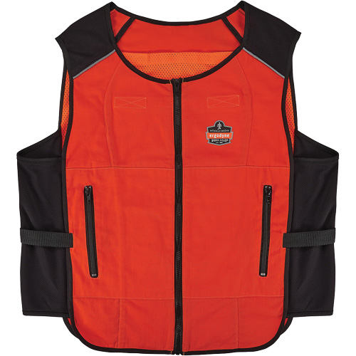 Veste de refroidissement &agrave; changement de phase l&eacute;g&egrave;re Chill-Its 6255 (veste seulement), Petit/Moyen, Orange EastCoast Offshore Supplies