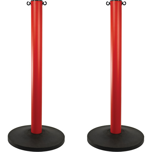 Industrial Stanchion, 37" High, Red EastCoast Offshore Supplies