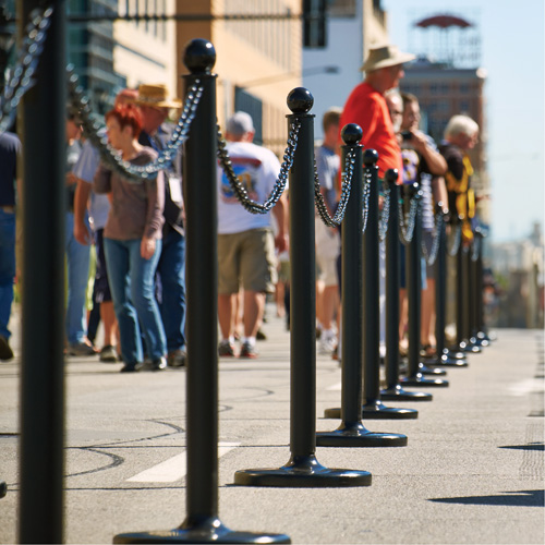 Chaîne de barri&egrave;re en plastique, Vert EastCoast Offshore Supplies